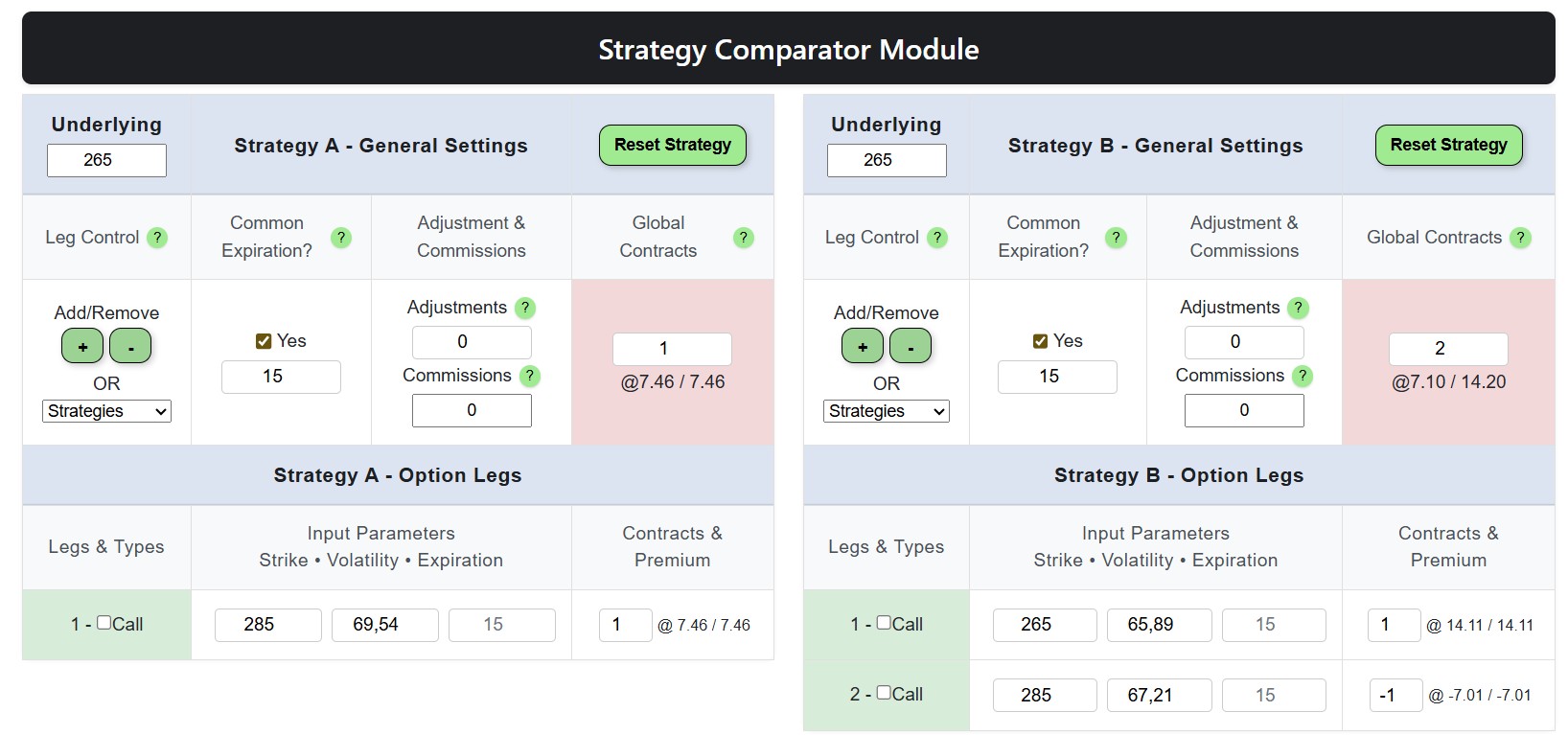 Warsoption ToolSuite